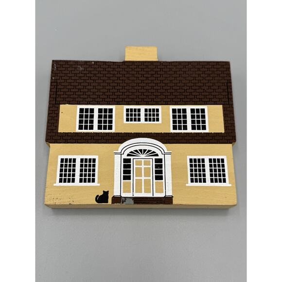 1987 The Cat's Meow Martha Washington House Series V Shelf Sitter Vintage - Picture 1 of 6